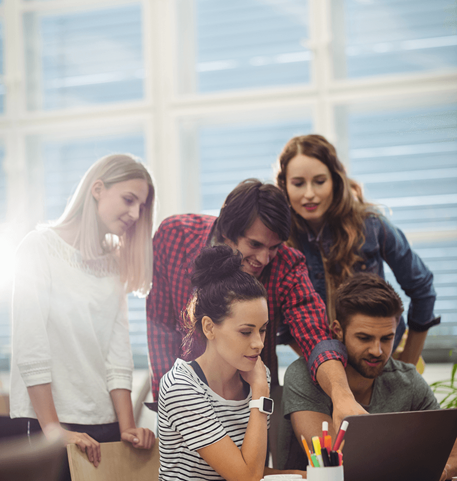 Ilustrasi komunitas berdiskusi